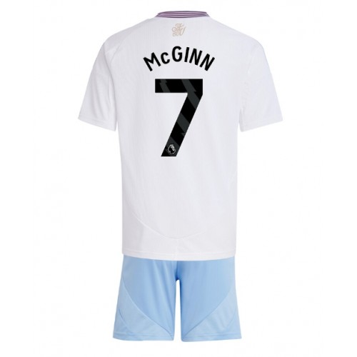 Aston Villa John McGinn #7 Gostujuci Dres za djecu 2024-25 Kratak Rukav (+ Kratke hlače)